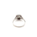 Ring 57 Art Deco Ring Platinum Diamond Ruby 58 Facettes 24714