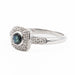 Ring 52 Ring White gold Sapphire 58 Facettes 2110882CN