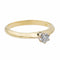 Bague 48 bague solitaire or jaune diamant 58 Facettes 2621606CN