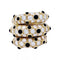 Bague 50 Bague vintage or jaune, diamants, onyx. 58 Facettes 32916