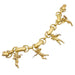 Bracelet Vintage bracelet, “Cherubim Musicians”, yellow gold. 58 Facettes 33341