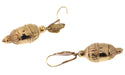 Earrings Gold dangling earrings 58 Facettes 10031-4341