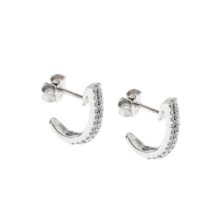 Boucles d'oreilles Boucles d'oreilles clous diamants 58 Facettes 29814