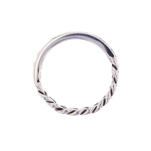 Bague 48 Bague signée MAUBOUSSIN diamants noirs 0.58 carat en or blanc 58 Facettes 241917