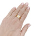 Ring 56 Fred ring, “Miss Fred Moon” yellow gold, diamonds. 58 Facettes 33502