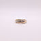 Bague Alliance effet trois ors et diamants 58 Facettes