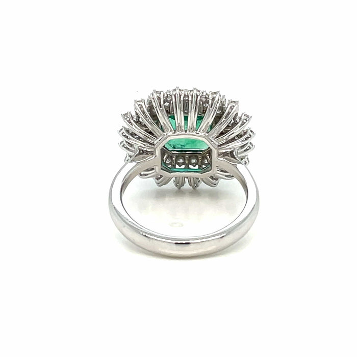 Bague 52 Bague Diamants Emeraude 58 Facettes