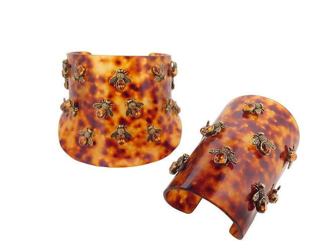 Collier parure ALEXANDER MCQUEEN collier + bracelet abeille 2013 58 Facettes 253521