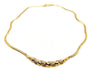 Necklace Necklace English mesh Yellow gold Diamond 58 Facettes 1718914CN