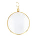 Pendentif Pendentif rond or jaune et verre 58 Facettes 21-802C