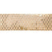 Bracelet Large honeycomb pattern bracelet in rose gold. 58 Facettes 31070