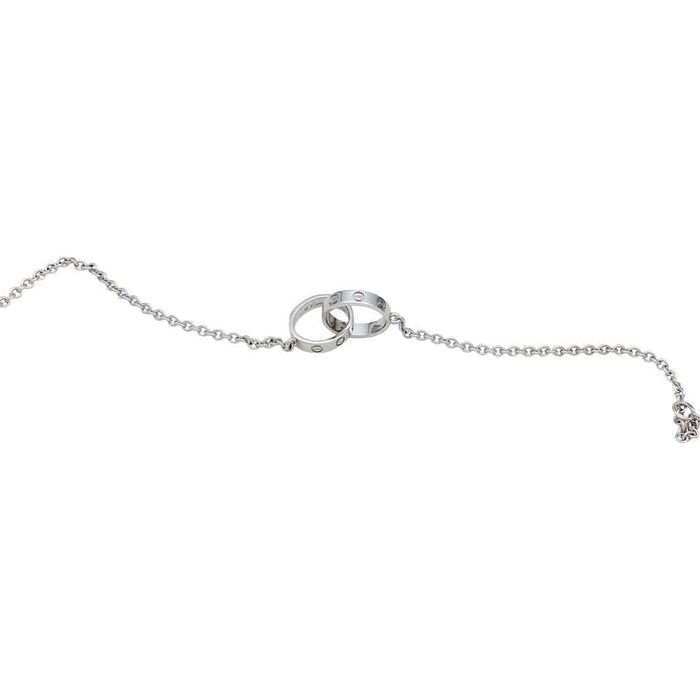 Bracelet Bracelet souple Cartier, "Love", or blanc. 58 Facettes 32748