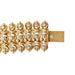 Bracelet Vintage bracelet in rose gold, platinum and diamonds. 58 Facettes 31649