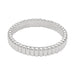 53 Alliance Boucheron “Grosgrain” ring in white gold. 58 Facettes 31921