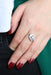 Ring Art Deco Ring White Gold Diamond 58 Facettes