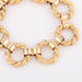 Bracelet Yellow gold bracelet with twisted rings from Chaumet 58 Facettes