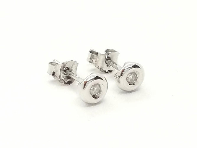 Boucles d'oreilles Boucles d'oreilles Or blanc Diamant 58 Facettes 579222RV