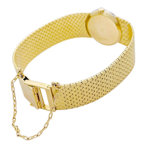 Montre Montre Vacheron Constantin vintage, or jaune, or blanc et diamants. 58 Facettes 32653