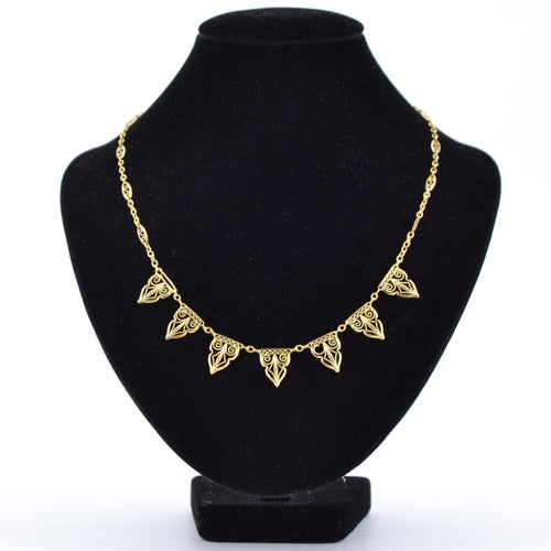 Collier Collier en or filigrané draperie 58 Facettes 22-162