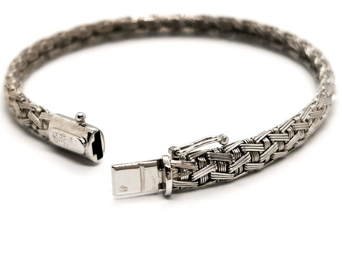 Bracelet Bracelet Or blanc 58 Facettes 1587792CN