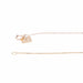 Ginette NY Necklace Mini Ever Charm Pendant Necklace Rose Gold 58 Facettes 2322870CN