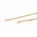Necklace Popcorn mesh necklace Rose gold 58 Facettes 2340401CN