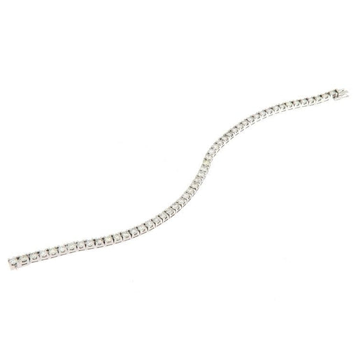 Bracelet Bracelet tennis or blanc diamants 5,00 ct 58 Facettes G3202