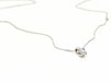 Necklace Necklace Chain + pendant White gold Diamond 58 Facettes 579137RV