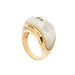 Bague 54 Bague Or blanc et rose Nacre Diamants 58 Facettes 34909