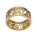 Ring 53 Chanel ring, “Camélia” model, in yellow gold. 58 Facettes 31330