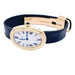 Watch Cartier watch, "Baignoire", yellow gold, leather. 58 Facettes 33301