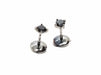 Earrings Stud earrings Black gold Diamond 58 Facettes 578735RV
