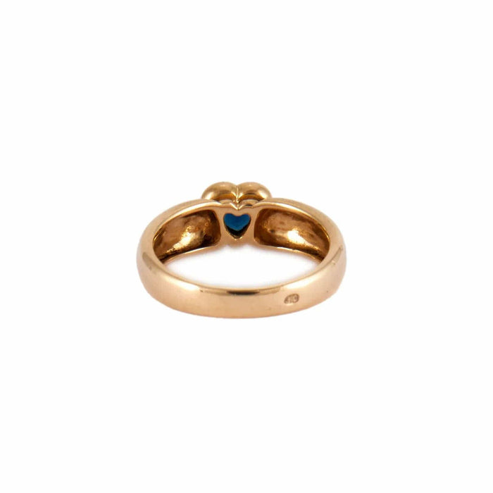 Bague BAGUE COEUR OR & SAPHIR 58 Facettes BO/230022