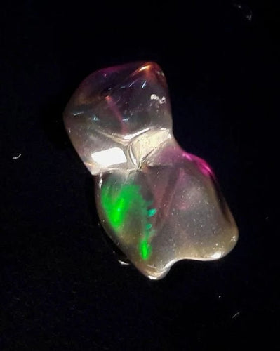 Gemstone Lot de 2 opales noires 6cts 58 Facettes 336