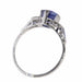 Ring 60 Ring with Sapphire, Diamonds 58 Facettes 20287-0204