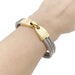 Bracelet Vintage Fred "Force 10" gold and steel bracelet. 58 Facettes 33491