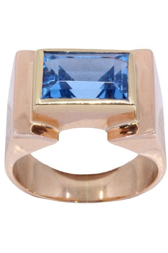 Bague BAGUE TANK TOPAZE 58 Facettes 071191