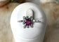 Bague Bague Marguerite Rubis et Diamant 58 Facettes 20400000334/U