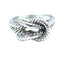 Bague Hermès. Bague vintage argent 58 Facettes