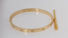 Cartier Love GM "vintage" bracelet in yellow gold 58 Facettes 31637