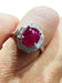 Bague Bague Rubis Cabochon Diamants 58 Facettes 7578 A