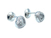 CHOPARD earrings. Happy Diamonds white gold diamond earrings 58 Facettes