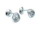 Boucles d'oreilles CHOPARD. Boucles d’oreilles Happy Diamonds or blanc diamants 58 Facettes