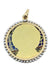 Pendentif MÉDAILLE VIERGE EN NACRE, PERLES ET PLIQUE À JOUR SIGNÉE VERNON 58 Facettes 054211