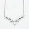 Collier Collier Or blanc Diamants 58 Facettes