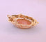 Pendentif Pendentif/Broche Camée sur Agate Or Rose 58 Facettes AA 1463