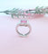 Bague 51.5 Bague Or blanc Tourmaline rose 58 Facettes AA 1628
