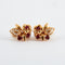 Boucles d'oreilles Boucles d'oreilles Fleurs Rubis birmans 58 Facettes 2.165