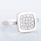Bague 55 Bague Dinh Van Impressions en or et diamants 58 Facettes