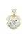 Pendentif PENDENTIF MODERNE COEUR DIAMANTS 58 Facettes 044781